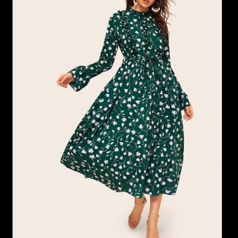 Floral Fall Dress